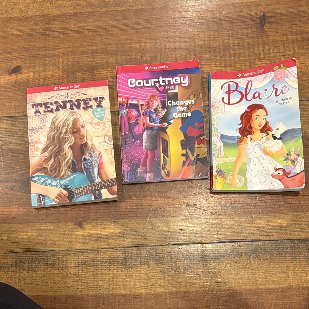 American Girl Book Trio - Tenney, Courtney, Blaire